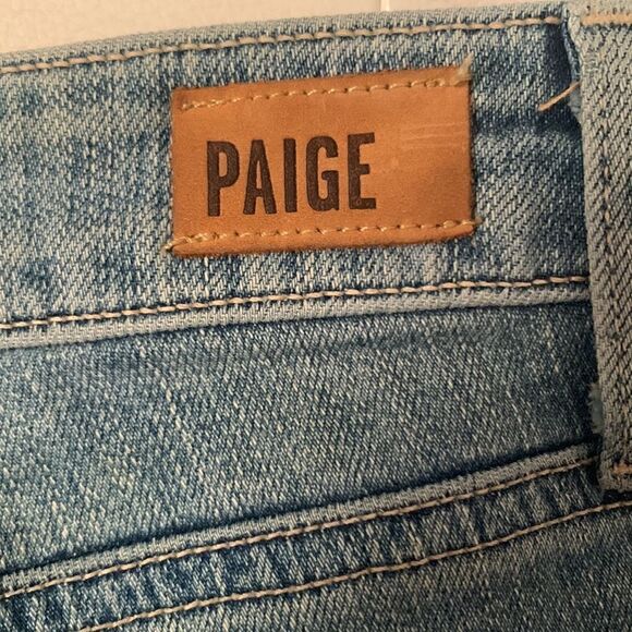 Paige Hoxton Ankle Light Wash Skinny Denim Jeans Size 28 - Picture 11 of 11